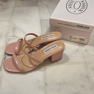 NWT, Steve Madden Pink Sandals, Size 5.5